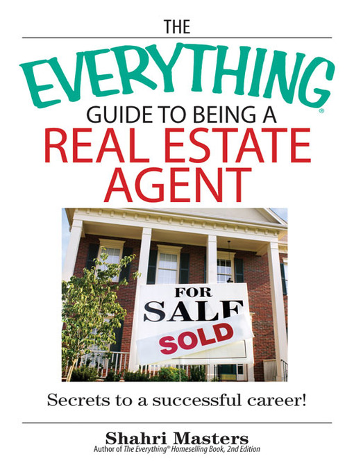 Title details for The Everything Guide To Being A Real Estate Agent by Shahri Masters - Available